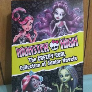 4 Book Monster High The Creepy Cool Collection * Junior Novels
